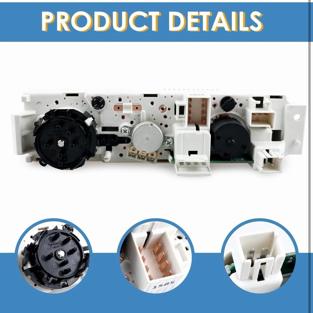599-217 Heater A/C Control Switch,Front Climate Control Module Compatible With - Picture 7 of 8